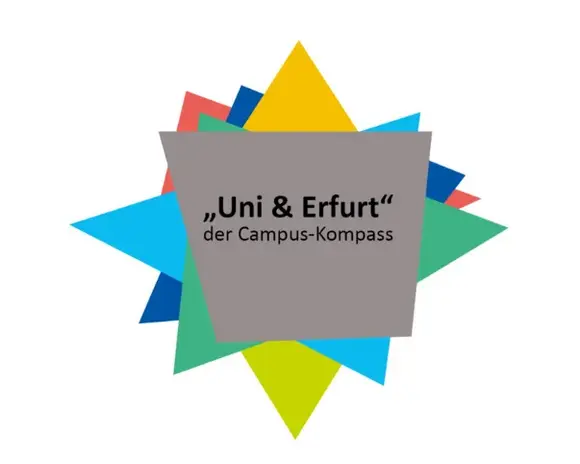 Podcast Logo Uni und Erfurt – der Campus-Kompass